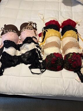 Victorias Secret bundle 36D Lace Push-Up Bra - Assorted Colors